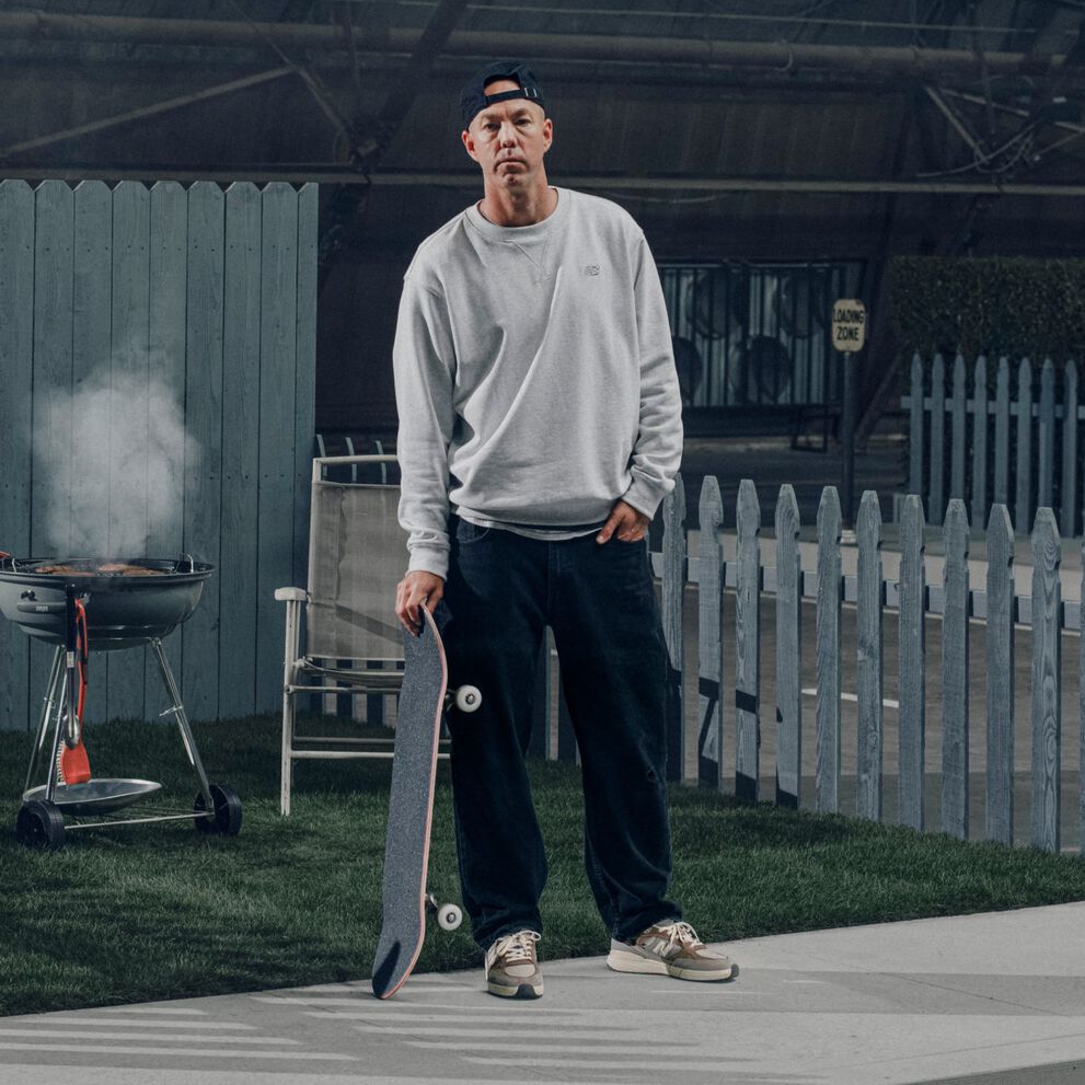 Andrew Reynolds wearing his signature 933 for Grey Days