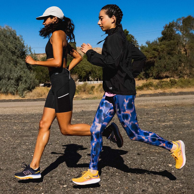 women running outside